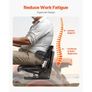 Universal Forklift Seat, Waterproof Tractor Suspension Seat with Adjustable Back, Secure Tractor Seat with Micro Switch, Widely Compatible Seat for Skid Loader Bulldozer Image 4