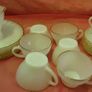 American milk white tea service, PRICE DROP Image 3