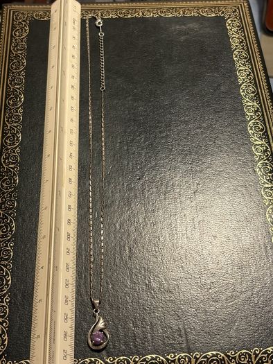silver necklace