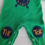 vintage TIK TOK baby grow from 70's Image 3