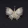 Sterling Silver Filigree Butterfly Brooch Image 10