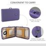 Portable Massage Bed Folding Spa Beauty Therapy Table Purple Image 6