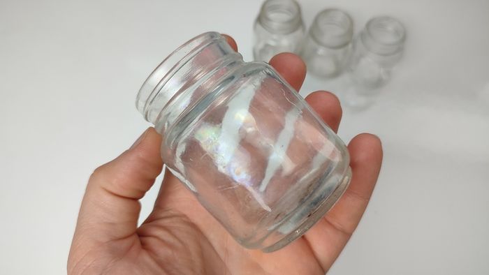 405 - Set of 4 Vintage Chesebrough New York Collectible Decorative Jars