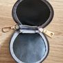 Prada Milano Round Grey Coin Purse Image 3