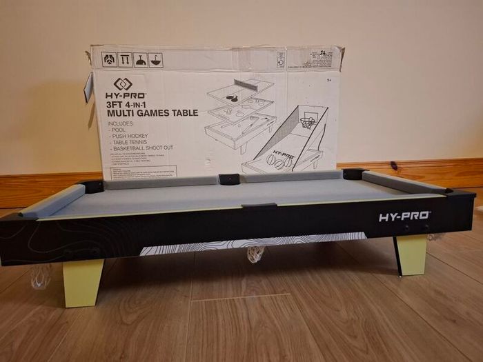 4 in 1 multi games table