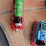 Thomas & Friends Take-n-Play Sodor Steamworks Repair Shed + Thomas + Henry + track Image 4