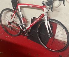Red and White Wilier Road Bike