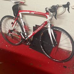 Red and White Wilier Road Bike