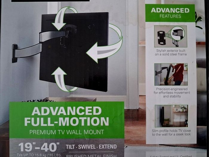Sanus Full-motion Tv Wall Mount