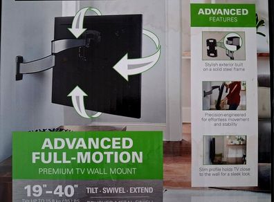 Sanus Full-motion Tv Wall Mount