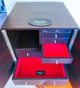 Bill Amberg London Bespoke Jewellery Chest for Alain Levy, PolyGram.