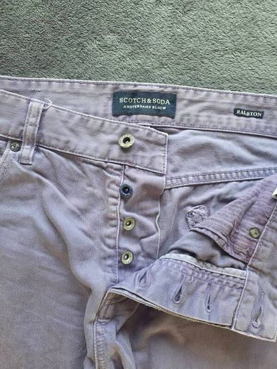 Scotch & Soda Ralston Purple Jeans Mens W36 L34