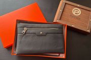 Luxury Leather Clutch Bag
