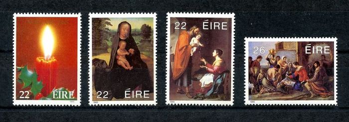 Ireland 1985 - Scott # 650-652 Christmas - Complete Set- Mint Never Hinged