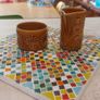 Fabulous Vintage Mid Century Portmeirion Golden Treacle Glaze Milk Jug and Sugar Bowl in the Iconic 1960s Totem Pattern Designed by Susan Williams-Ellis Image 7