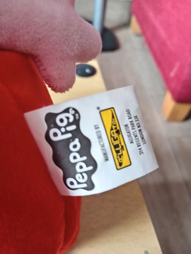 Peppa pig  neck support pillow / soft toy