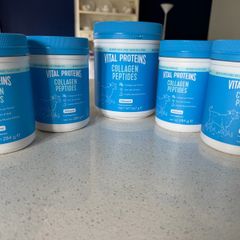 Vital collagen powders organic supplement. Read caption