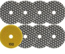2 sets dry polishing pads & Aluminum backing pad
