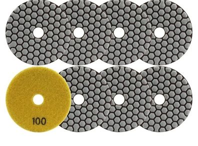 2 sets dry polishing pads & Aluminum backing pad
