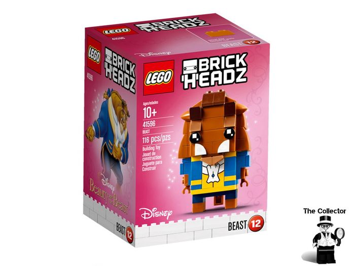 LEGO 41596 Beast From Beauty And The Beast BrickHeadz Series 1 Retired Brand New in Factory Sealed Box Number 12