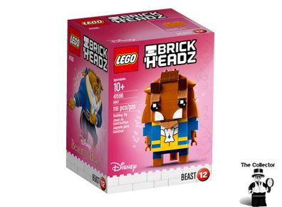 LEGO 41596 Beast From Beauty And The Beast BrickHeadz Series 1 Retired Brand New in Factory Sealed Box Number 12