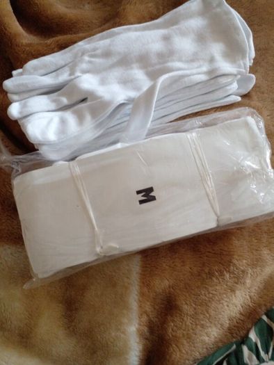 White gloves