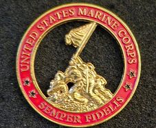 United States, United States Marine corp, commerative coin.