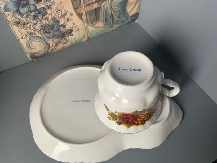 Vintage Porcelain Tea Set
