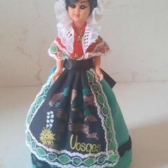 Vintage 1970s French Souvenir Doll
