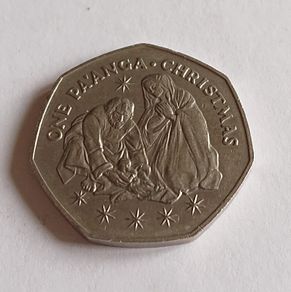 1 Pa'anga Coin - Tonga Christmas 1983