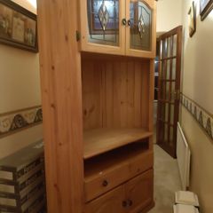 solid pine corner unit
