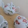 Dunnes Home tea set, for 3 person, contains 11 pcs, including 3 tea cups, 3 saucers, a milk jar, a sugar bowl with lid and a tea pot with lid. Brand new, impeccable conditions. Any scratches, cracks or cips. Image 5