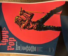 Iggy Pop Tour Poster