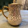 Suddlow's Burslem Gold Cream Coffee pot Image 3