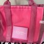 Marc Jacobs The Tote Bag Medium - Pink Mesh Image 4