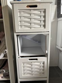 White Bathroom Cabinet