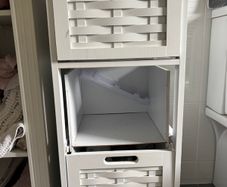 White Bathroom Cabinet