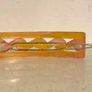 Vintage Mid-Century French Style Celluloid Hair Barrette Image 3
