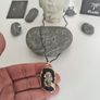 Charming Small Hematite Beads Chain Jewelry Black Tourmaline Elegant Pendant Necklace Image 2