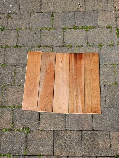 Engineered Wood Flooring - c. 3 sq m - American Cherry