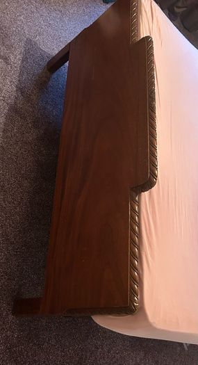 Double bed, bed side lockers & dressing table