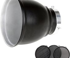 Bowens Studio 60degree Grid reflector +3 grids
