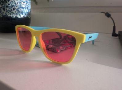 Goodr Pineapple Painkillers Running Sunglasses