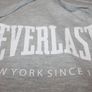 Everlast Mens sleeveless Grey Cotton Pullover Hoodie Size M Image 4