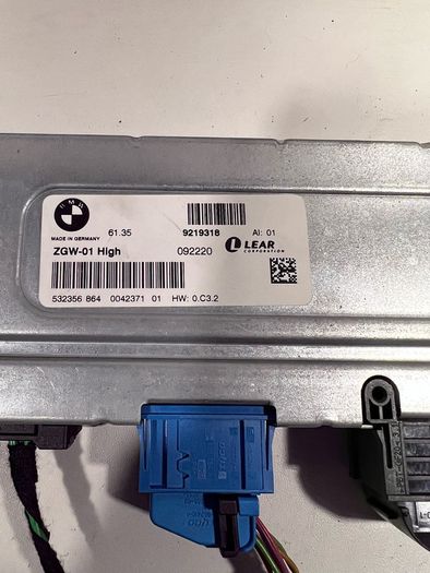 Genuine BMW 7 Series F01 F02 High Central Gateway Module 9219318 Control A1l1b8g.