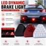 F1 Style Triangle LED Stop Light Rear Third Warning Strobe Lamp Image 4