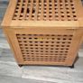 Wooden Storage Box on wheels Image 2