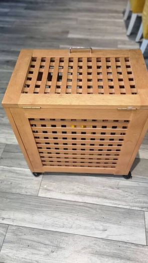 Wooden Storage Box on wheels