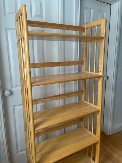 Pine shelves