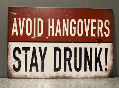 Funny Man cave Tin Metal sign